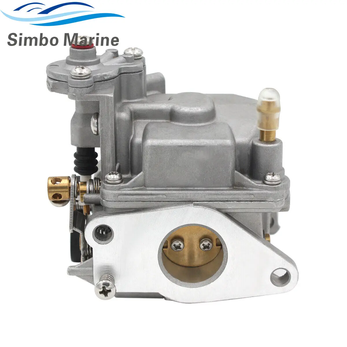 Carburetor for Yamaha 4-Stroke 15HP F15 Outboard Motor Engines 66M-14301-10 66M-14301-11 66M-14301-12 18-34600