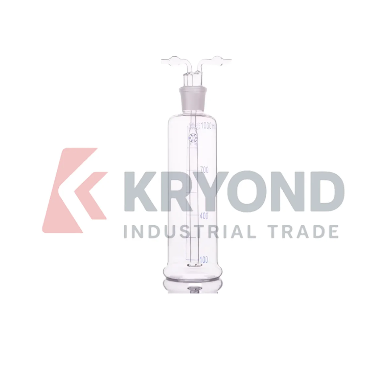 FAPE Monteggia Gas Washing Bottle 1000ml Borosilicate Glass Laboratory Gas Scrubber Apparatus Chemical Experiment Glassware Kit