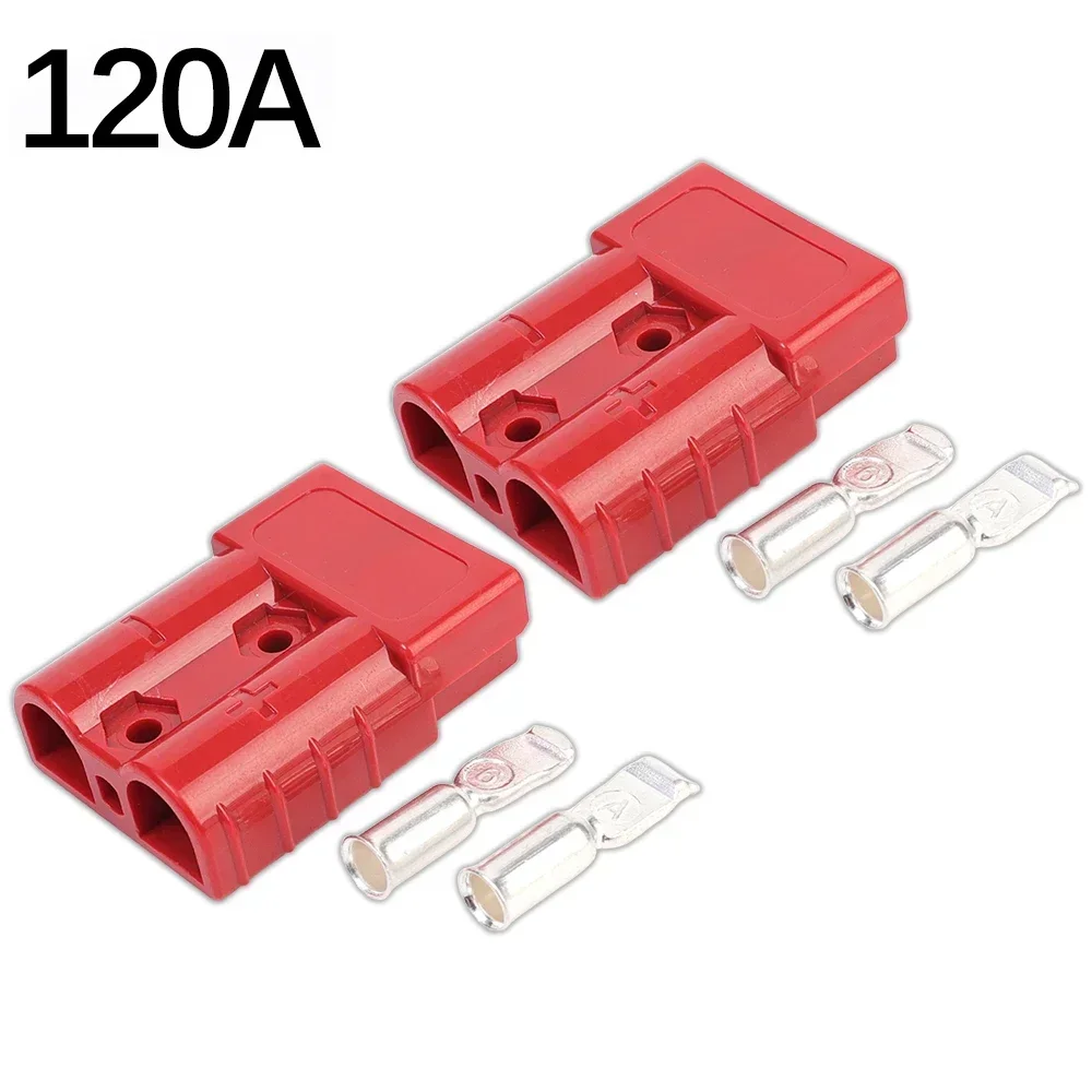 2/4/8 Stück Auto-Kabelverbinder, 50/120 AMP 600V Ladeanschluss für Kabelklemmen, Batterie-Stromanschluss