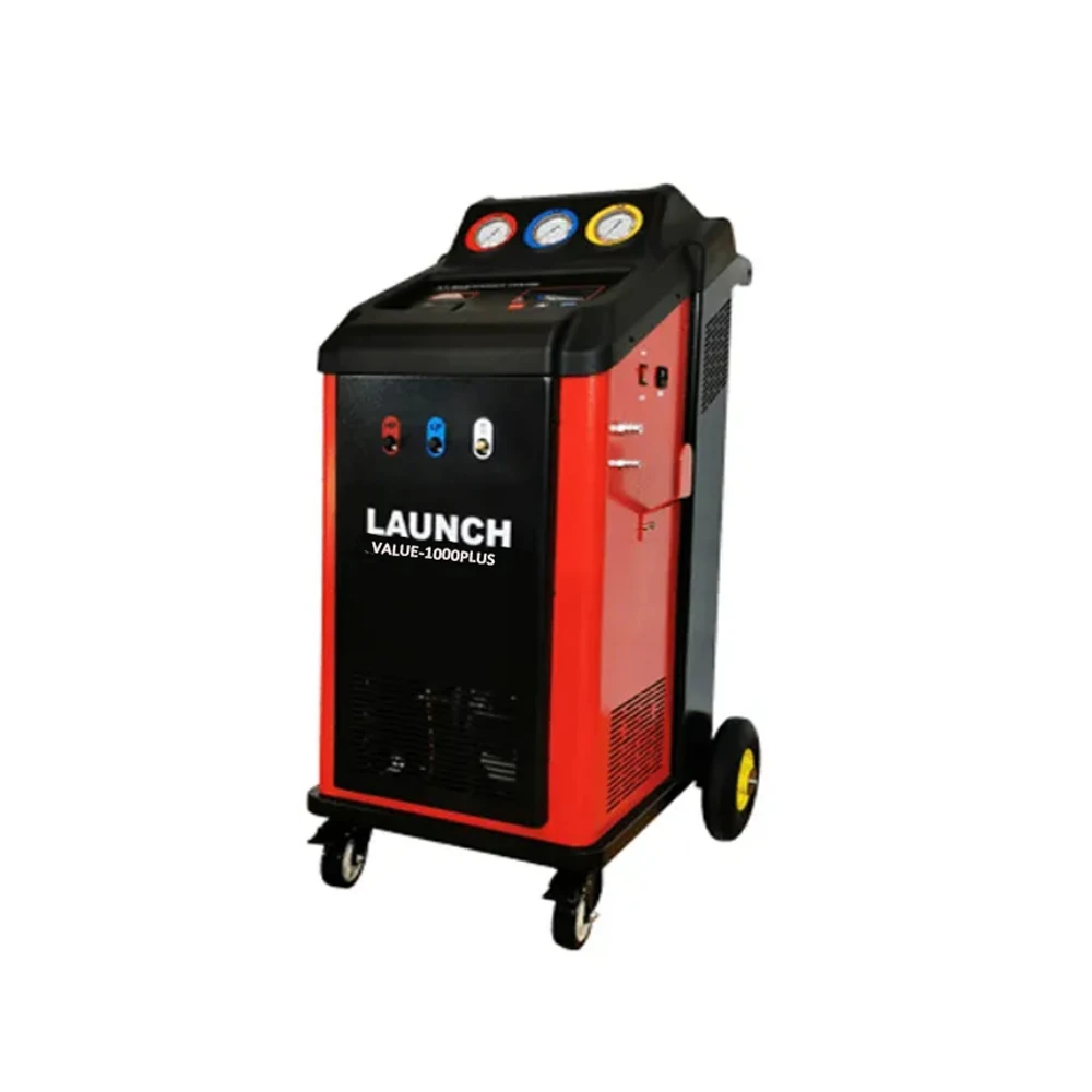 2026 Dual Refrigerant Air Conditioning Machine R134A & R1234YF Value 1000 PLUS Car AC Machine AUTO Workshop