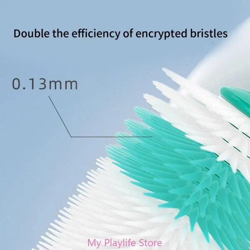 مجموعات فرش أسنان الحيوانات الأليفة الصغيرة للكلاب والقطط ، مجموعات تنظيف الأسنان ، شعيرات سيليكون ناعمة ، العناية بأسنان الكلاب ، فرشاة أسنان الجرو #6