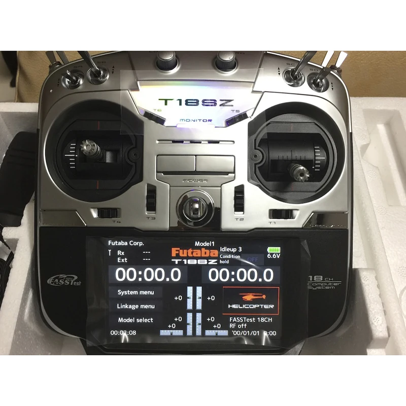 Original Futaba 18SZ 18-channel helicopter Transmitter RC Remote Control Radio System with R7108SB Receiver for helicopter