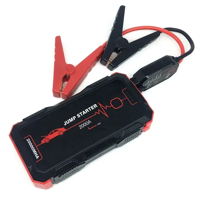 Car Jump Starter High Capacity 12v Booster With Type-c And QC3.0 Most Powerful Roav Jump Starter Pro Power Bank 2000a