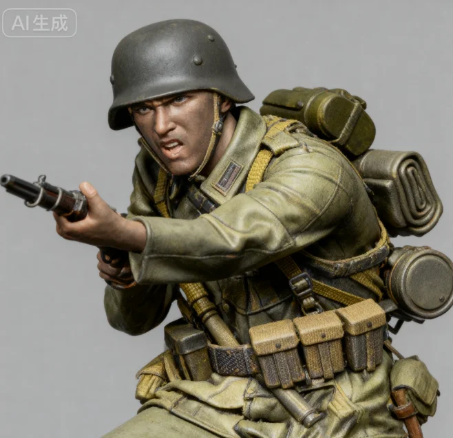

Наборы солдат из смолы 1/35, бесцветные и самособранные A-2192