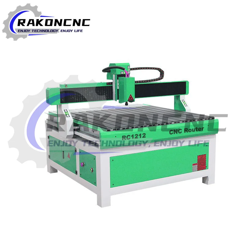 Professional Woodworking Machine 1200*1200Mm 3 Axis 4 Axis Cnc Router Machine 1212 Wood Router For Wood And Aluminum