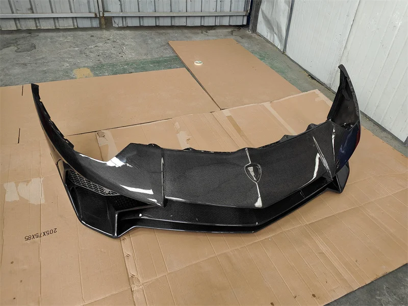 New Carbon Fiber Front Bumper Body Kit forLamborghini LP700 SV Upgrade Includes Screws 2