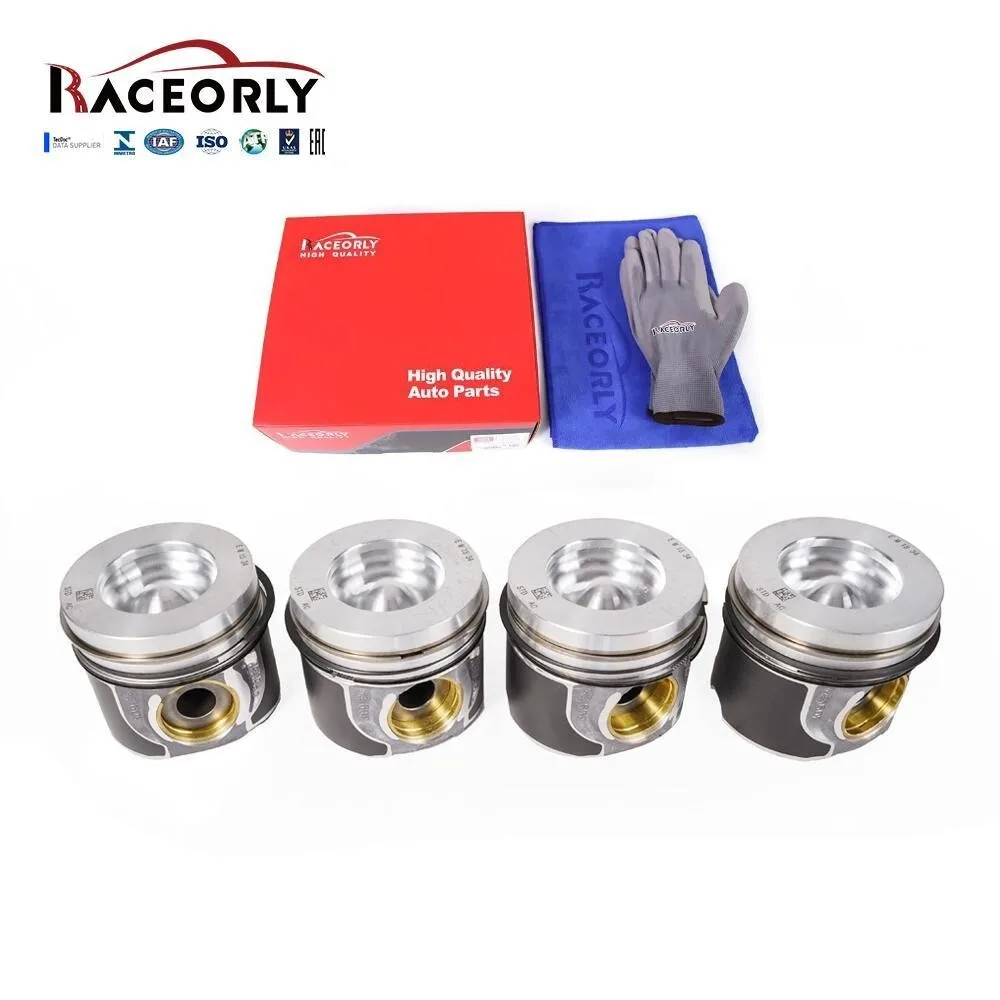 RACEORLY Pistons Set For Jaguar Land Rover 2.0L Diesel AJ200D 204 DTA LR082541
