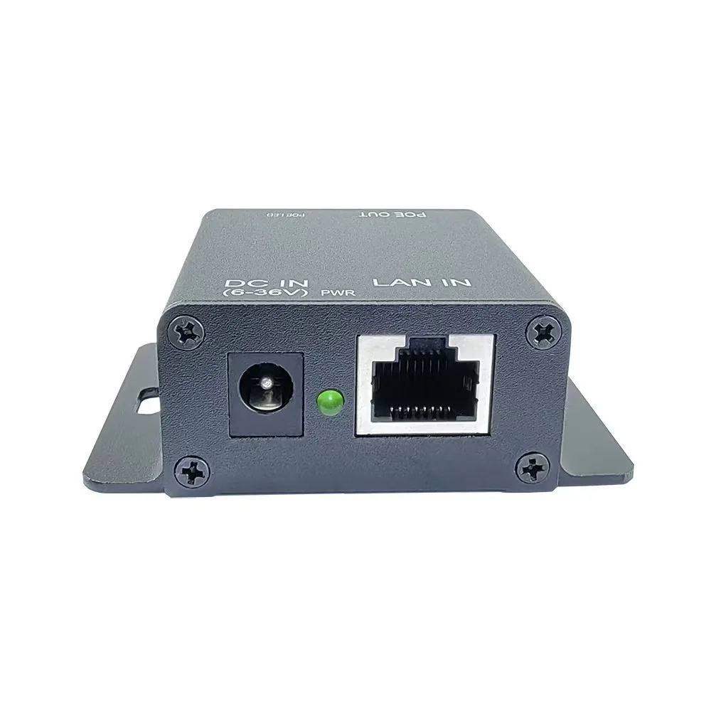 ギガビットPoEインジェクター | MAX30W アクティブ POE | 48Vdc POE 出力で 9 ～ 36Vdc | ソーラー、アダプター、バッテリー、ポータブル充電器の電源供給をサポート