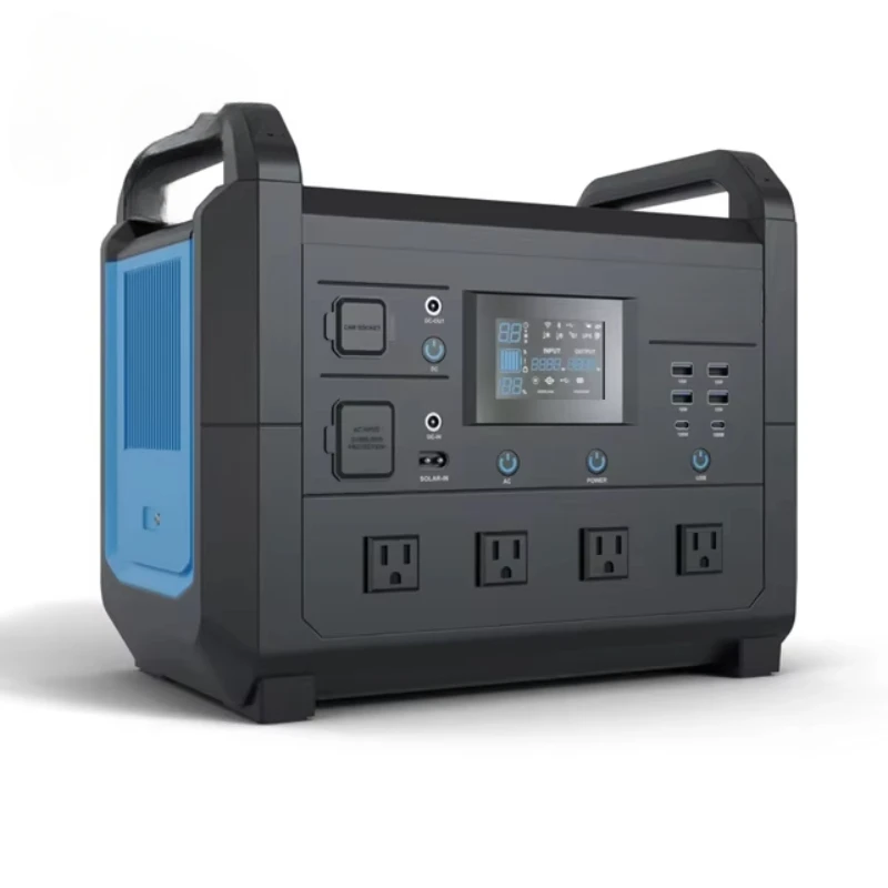 

YYHC-портативный комплект аккумулятора на солнечной батарее, 2000 Вт, электростанция солнечного генератора для кемпинга, 2000 Вт