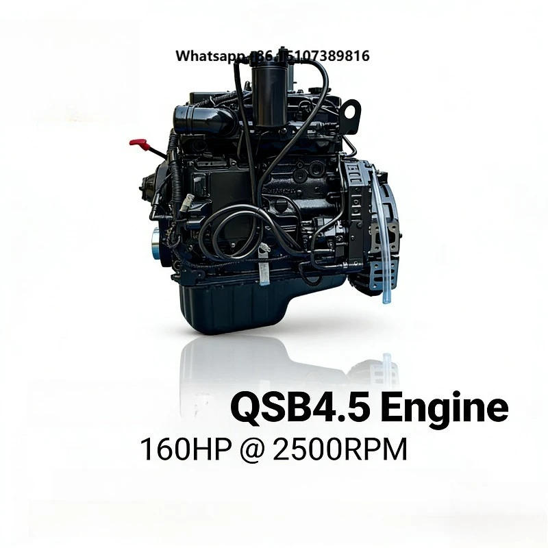 Original 160hp Engine QSB4.5 QSB4.5-C160 - Engine Complete for Industrial Engines