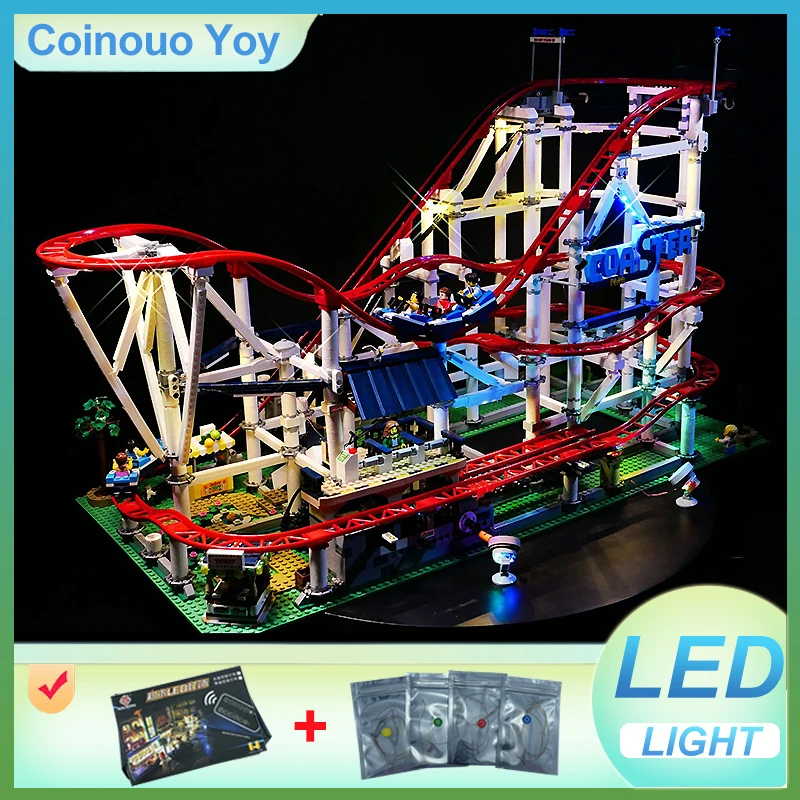 

Комплект светодиодных фонарей премиум-класса «сделай сам» для Lego 10261 (только светодиодный светильник, без модели блоков), осветление ваших творчества