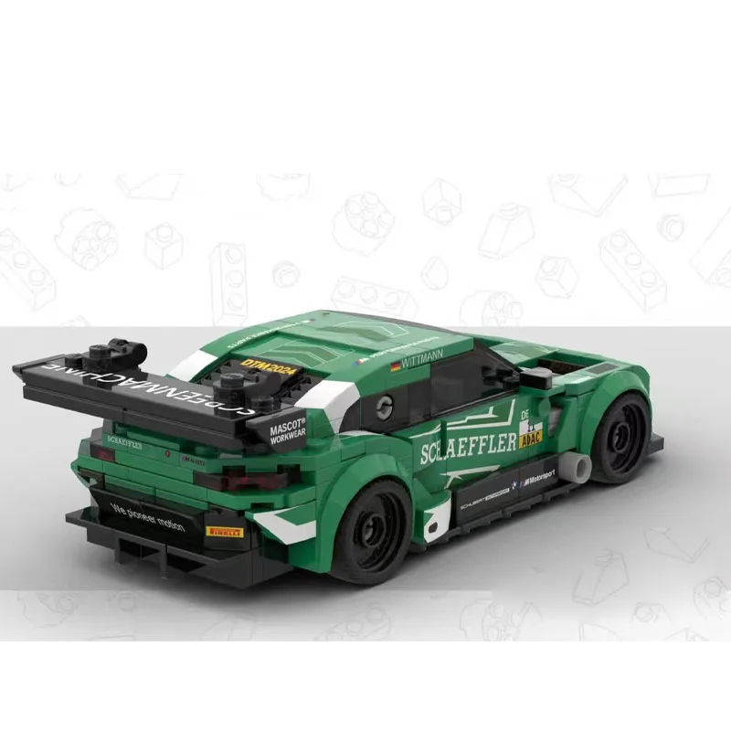 

Новый классический городской спортивный автомобиль E30, гоночный строительный блок, модель с 676 деталями, строительный блок на день рождения для мальчиков и детей, игрушка в подарок