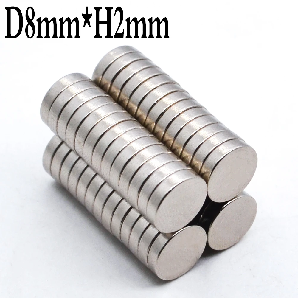 Round Magnet 2x2,4x2,5x2,6x2,8x2,10x2,12x2,15x2,20x2mm Neodymium N35 Permanent NdFeB Super Strong Powerful Magnetic imane  Disc