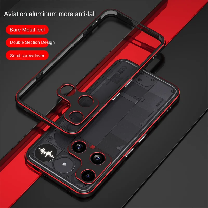 الوفير ل لا شيء الهاتف 3 Phone3 رقيقة جدا معدن الألومنيوم الوفير الغطاء الصلب الحال بالنسبة لا شيء الهاتف ثلاثة Phone3 A024 5G 2025 #5