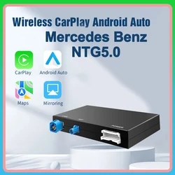 Wireless CarPlay Android Auto Upgrade For Mercedes Benz NTG5.0 C Class GLC W205 V Class W447 Becke