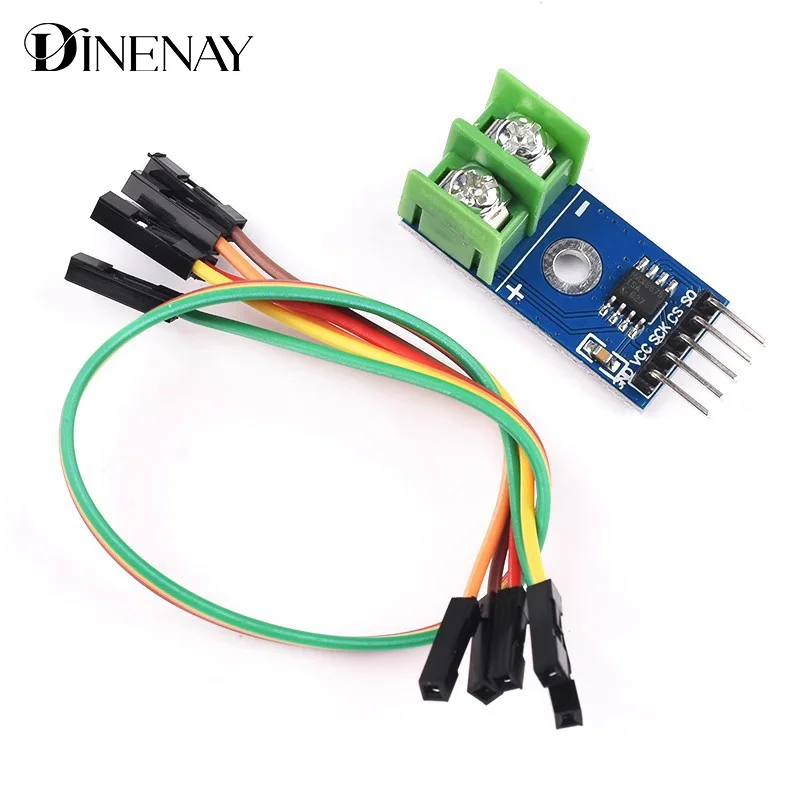 Temperatuurgradenmodule MAX6675 Module + K-type thermokoppel thermokoppelsensor