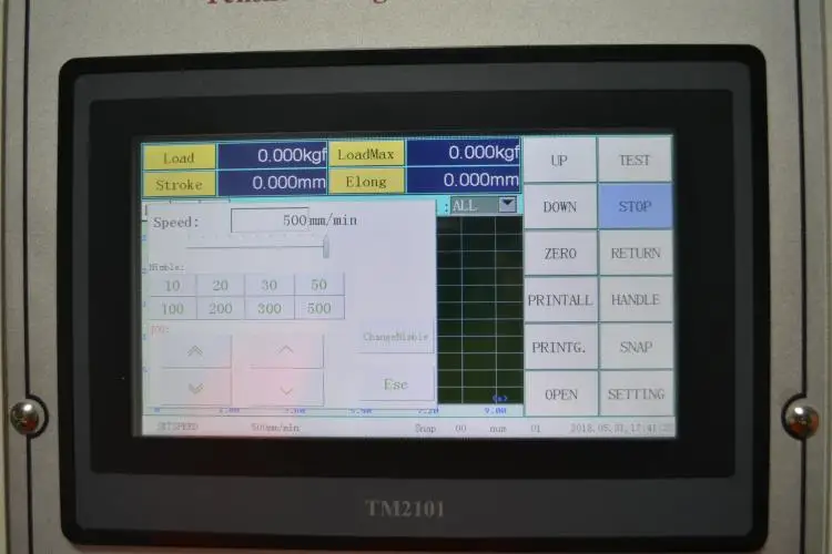 Grip dan dudukan penguji tarik untuk Shimadzu mesin uji universal/regang