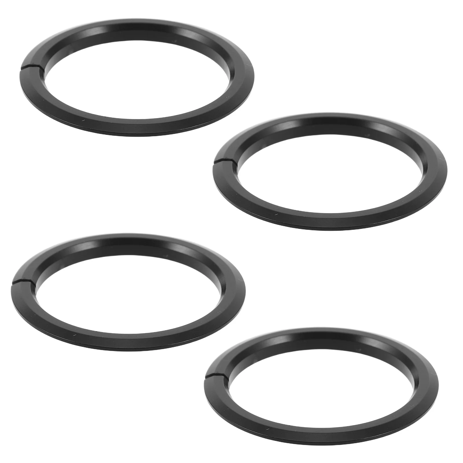 

4Pcs Bicycle Headset Base Ring Alloy Spacer High Precision Tapered Fork Adapter Open Crown Races Road Mountain Bike Front Fork