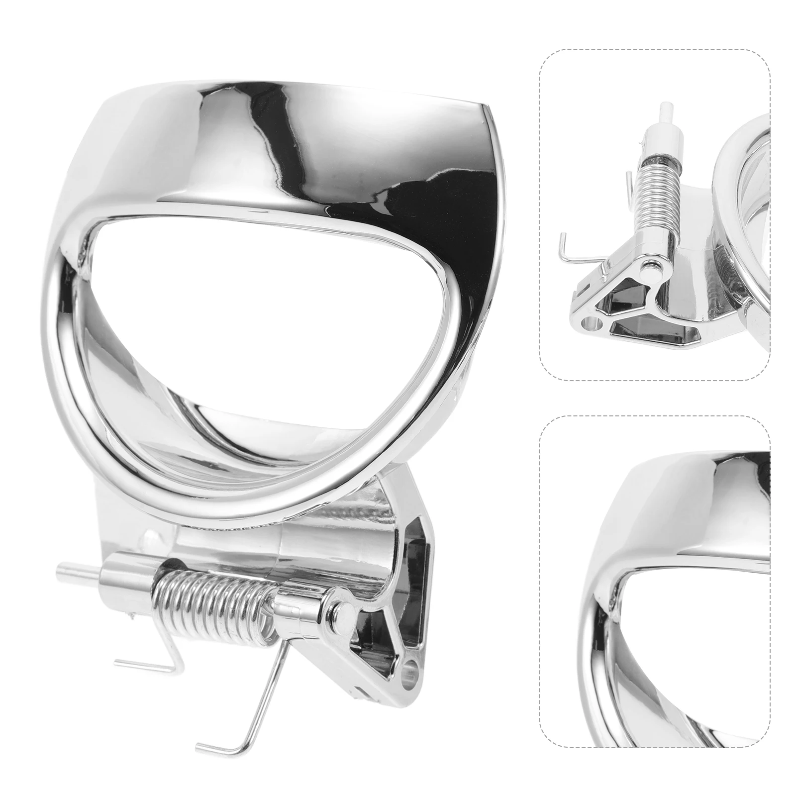 

1 Pair Chrome Interior Door Handle Decor For Car Auto Side Door Handle Set Durable Abs Car Interior Accessories For 19299613