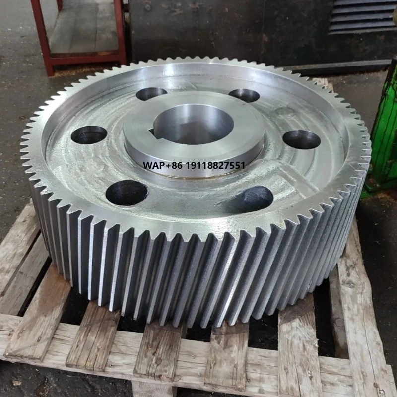 

Non Standard Large Module Metal Double Helical Bull Gear Wheel Helical Gear