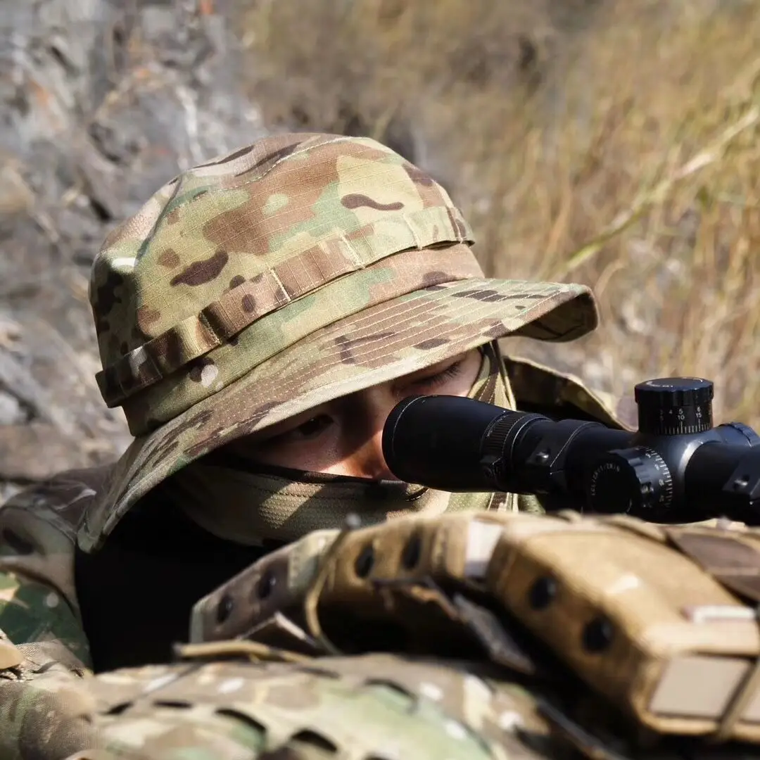 Tactical Airsoft Sniper Camouflage Boonie Hats Nepalese Cap Militares Mens American Hunting Accessories Hiking Caps