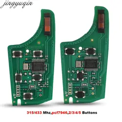 Jingyuqin 5 stücke 315/433MHz ID46 PCF7937E Fernbedienung Auto Schlüssel Platine für Chevrolet Cruze Camaro Aveo Malibu opel Buick 2/3/4B