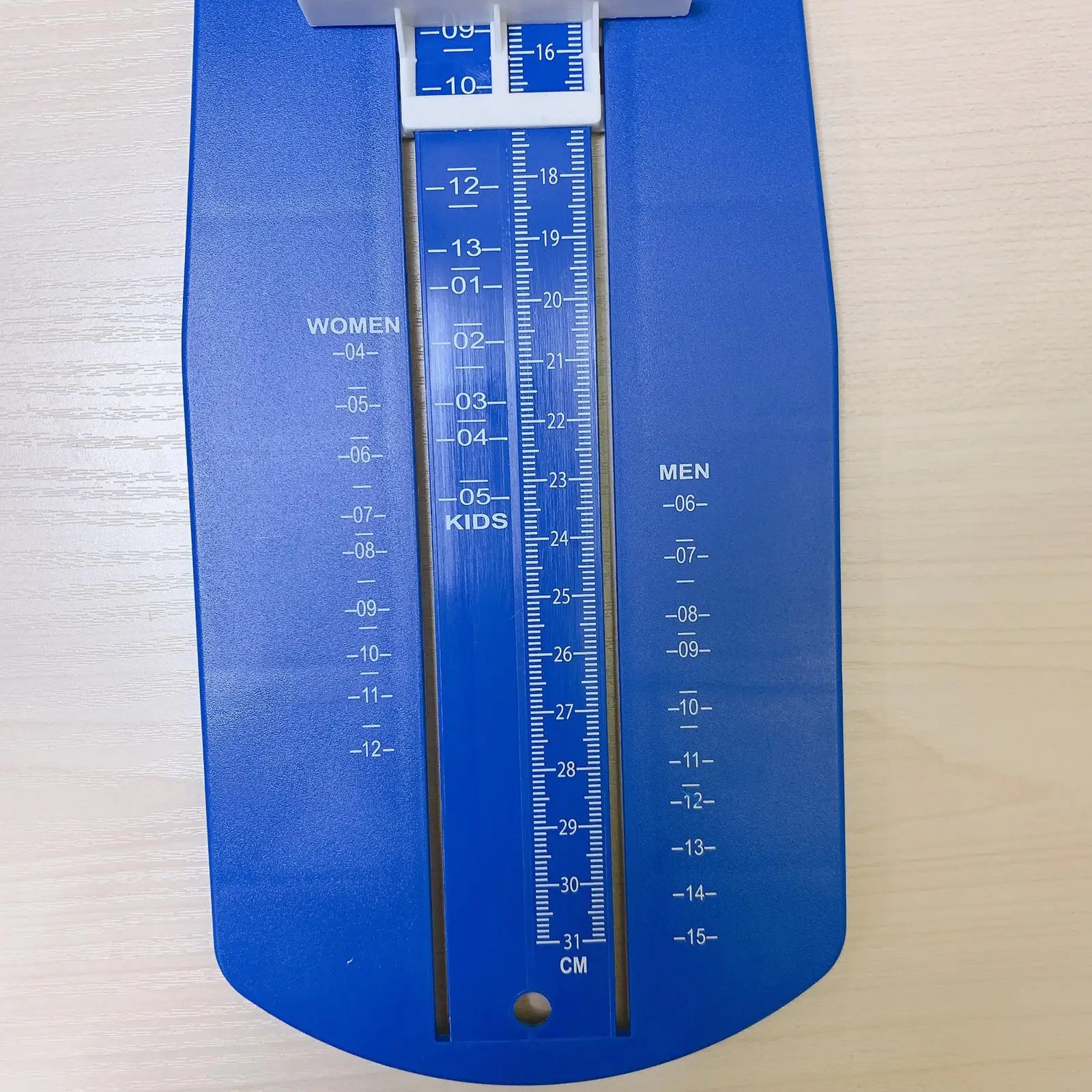 Foot Measurement Device ABS Ruler Accurate Shoe Fitting Tool Footwear Meter for Home Adults Kids