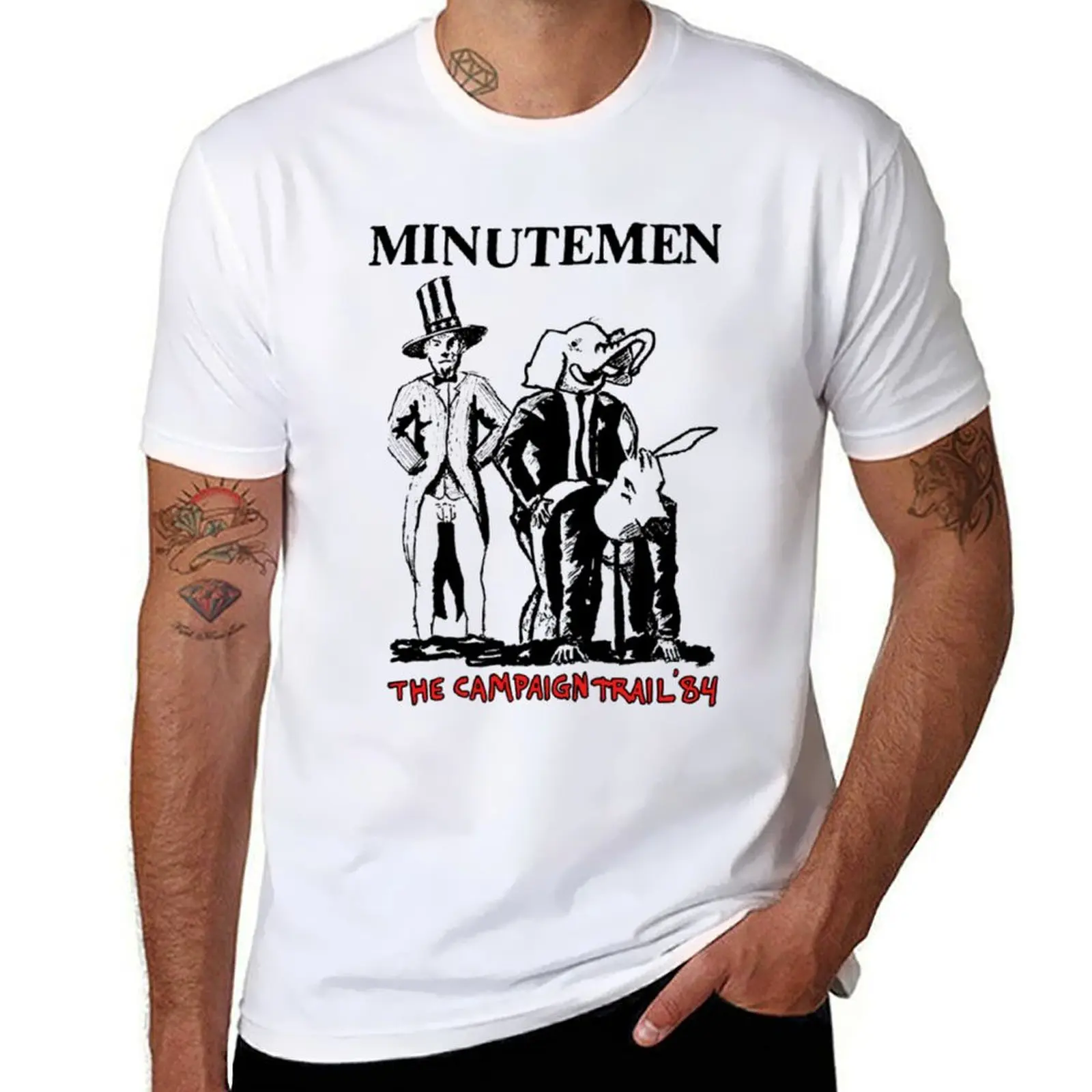

Minutemen T-Shirt man tshirt t shirt for man 100 percent cotton t shirts for man graphic tees T-shirt