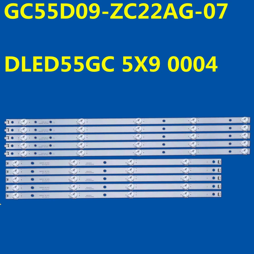

Светодиодная лента подсветки для AOC LE55U7178 H55E17A H55E17N 55PUF6002 55PUF6012 55PUF6372 55PUF6392/T3 GC55D09-ZC22AG-07 303GC550042