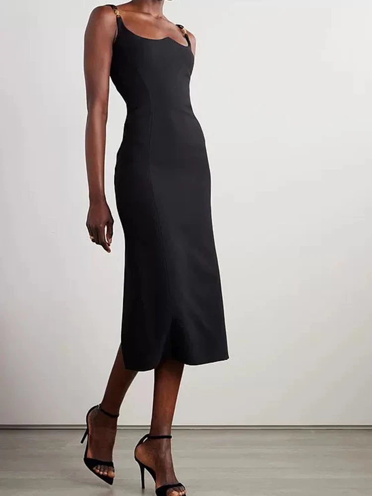 25 début du printemps femmes nouveau sexy en forme de coeur décolleté taille sans manches gilet hanche robe mince et mince boucle en métal jarretelle skir