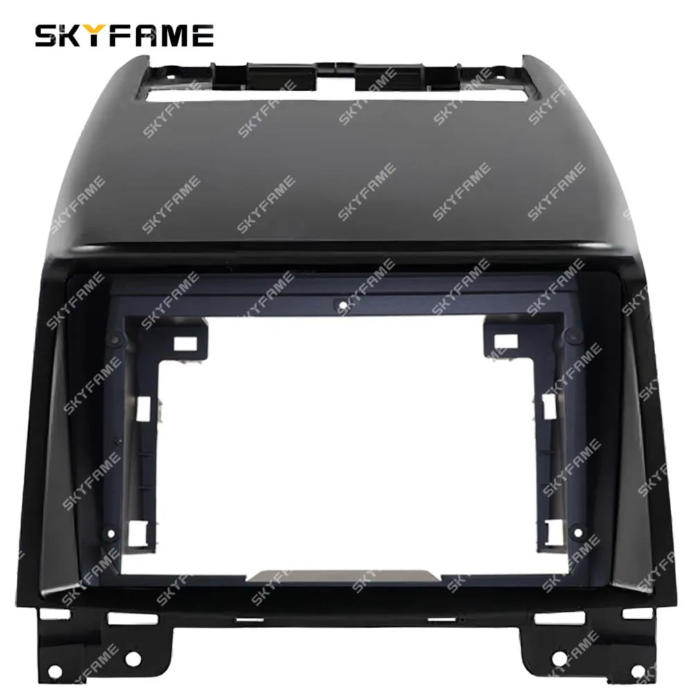 SKYFAME Car Frame Fascia Adapter Canbus Box Decoder Android Radio Dash Fitting Panel Kit For Luxgen U7 SUV