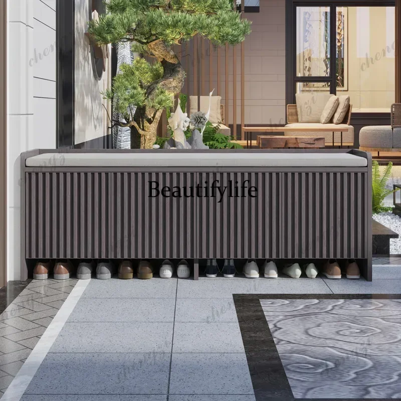 03 Modern With Seat Shoe Cabinet Entrance Hall Vertical Hallway Designer Save Space Cheap Shoe Shelf Luxury Muebles Home Furnit