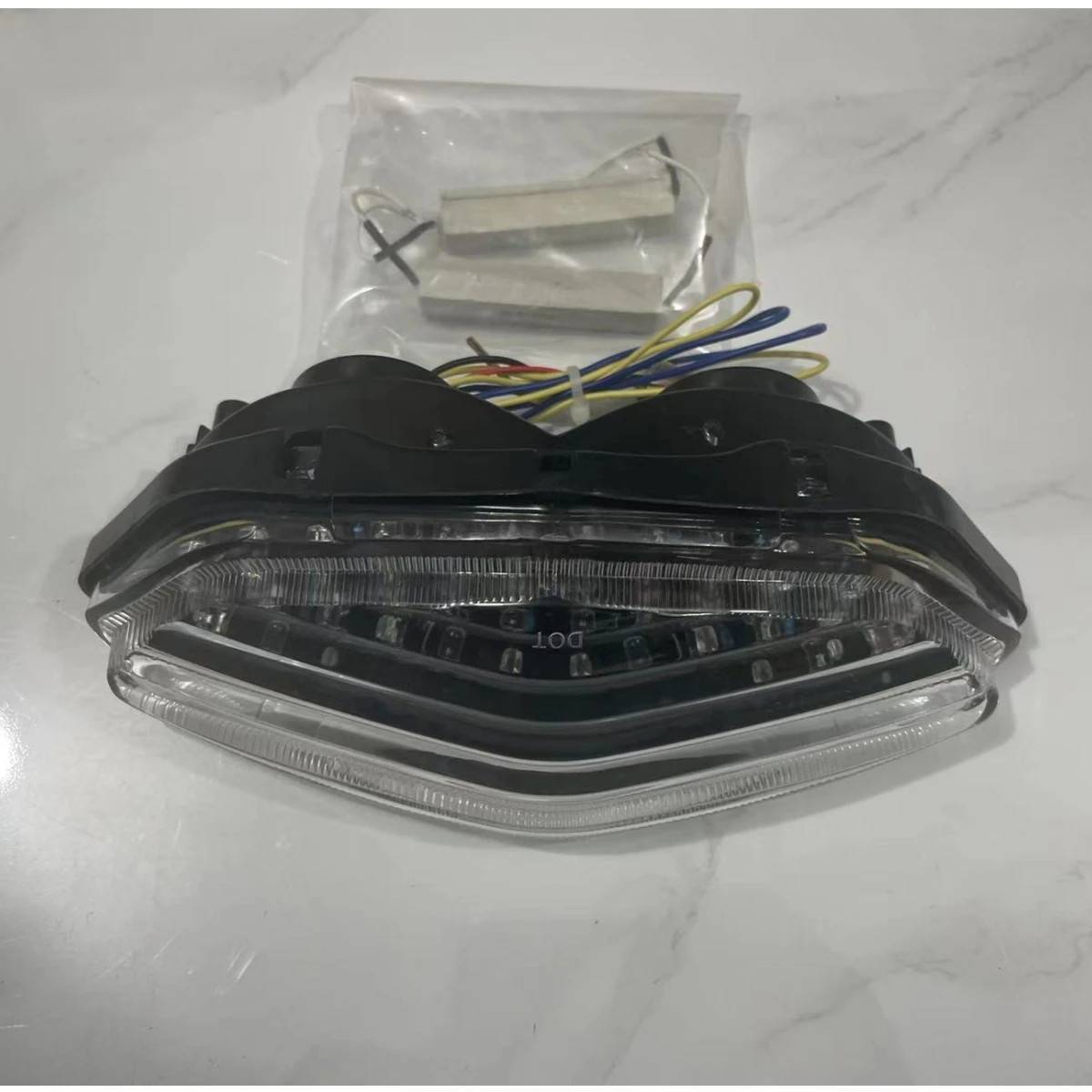 For Suzuki V-strom DL650 DL1000 2003-2008 DL650 2012-2014 Rear Tail Light Brake Turn Signals Integrated LED Light