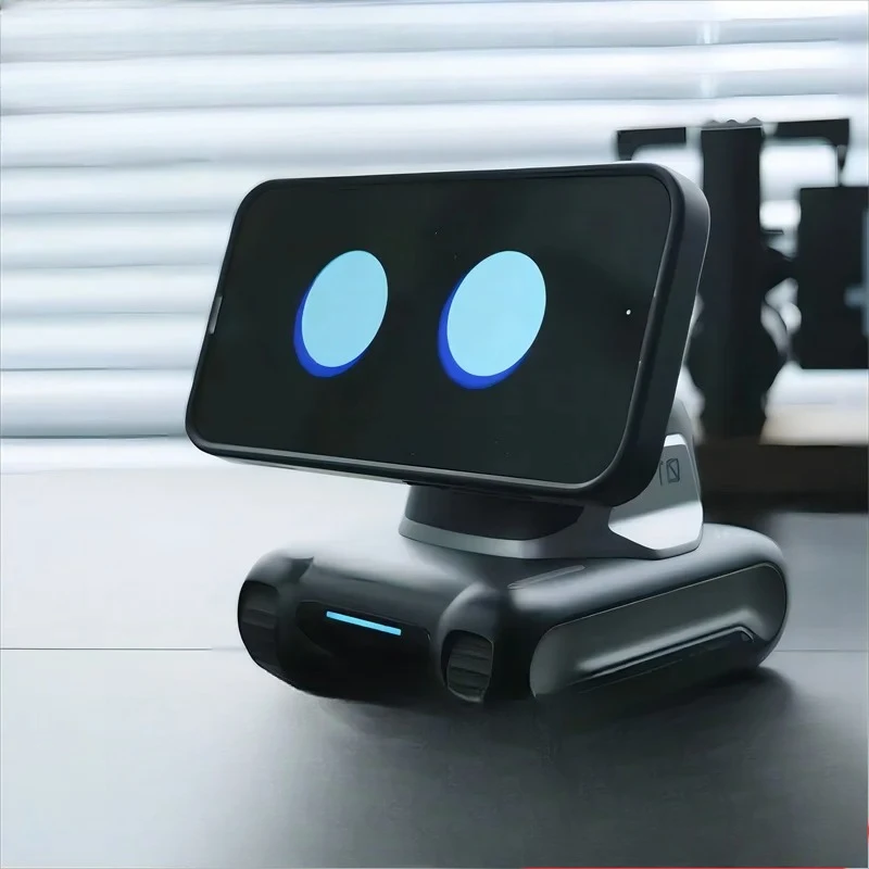 لعبة LOOI Robot الذكية تحويل الهاتف الذكي إلى سطح المكتب روبوت مغناطيسي للهاتف المحمول AI لفتة التعرف على الوجه ألعاب الحوار الصوتي GPT #1
