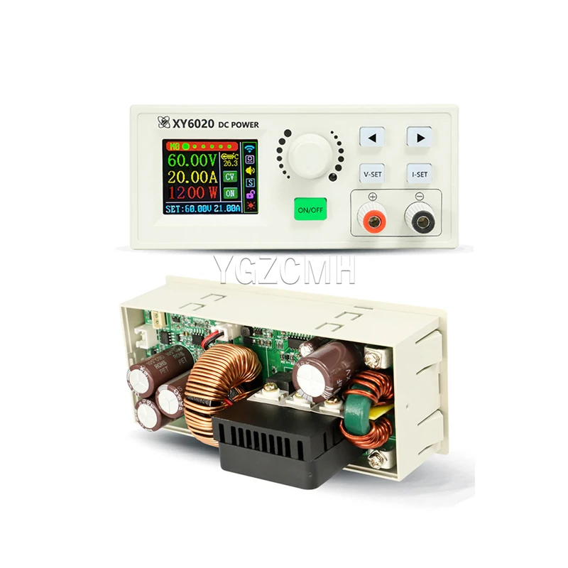 XY6020 XY6008 WiFi CNC DC Regulated Power Supply Adjustable CV CC Maintenance Step Down Module Synchronous Rectification