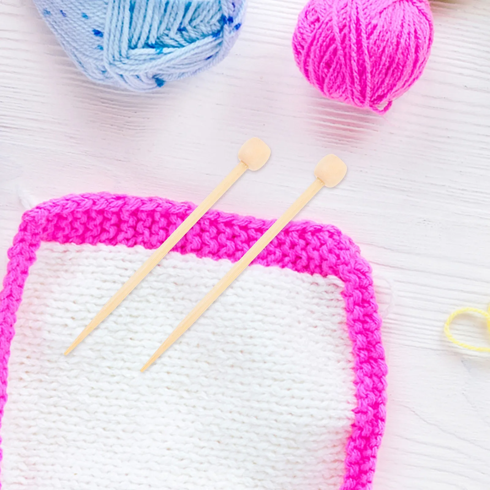 20Pcs Knitting Crochet Needles Mini Crochet Set Ergonomic Tools for Knitting Small Scarves Hats Gloves Sweaters Yarn Crafts - view 3