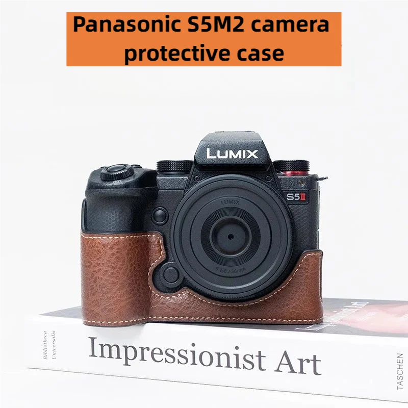 FOR Panasonic S5m2 Camera Bag 2026 New Protective Case for S5 Second Generation Base Shoulder Strap Accessories
