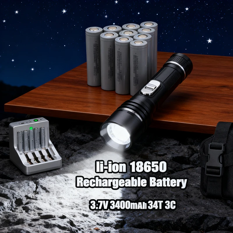 

18650 аккумулятор 3,7 В 3400 мАч литий-ионный аккумулятор высокой мощности разряд 3C фонарик большего тока игрушечный электромобиль