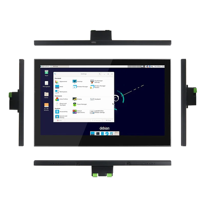 YC-SM116P RK3568 Android Smart Home Panel 11.6 Inch 4+32GB Electric IPS Display IoT Control for RV Outdoor & Car Use