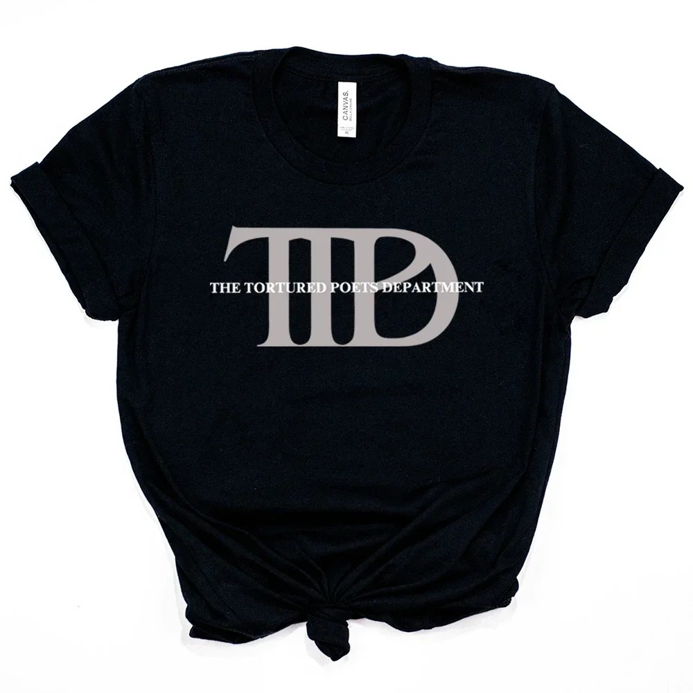 Pop 2024 New Album TTPD Shirt The Tortured Poets Department Shirt All's Fair In Love And Poetry T-shirt Trendy Streetwear Fans G