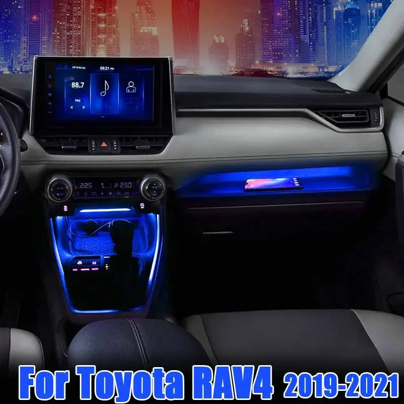 

Декоративная лента для приборной панели автомобиля Toyota RAV4 2019 2020 2021
