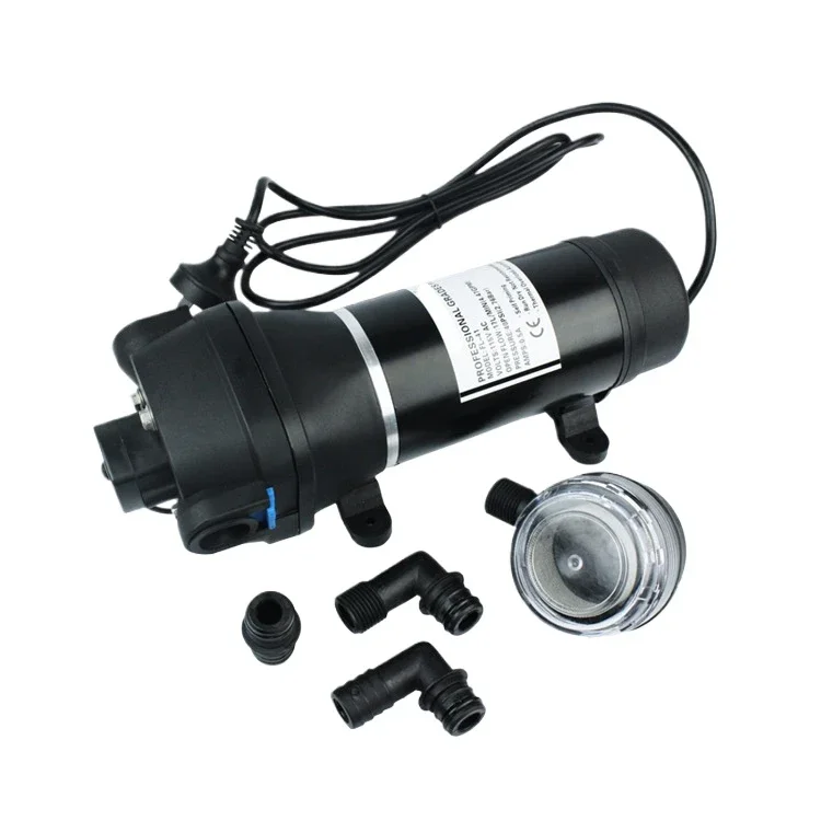 110V FL-33 RV Self-priming Pump Universal Micro Pump High Flow Irrigation Water Delivery Household