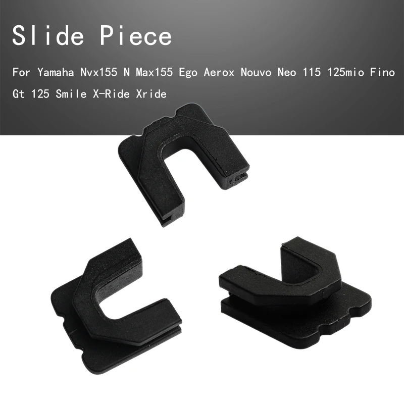 

1-3pcs Pulley Slide Piece U Clip For Yamaha Nvx N Max155 Ego Aerox Nouvo Neo 115 125 mio Fino Gt 125 Smile X-Ride