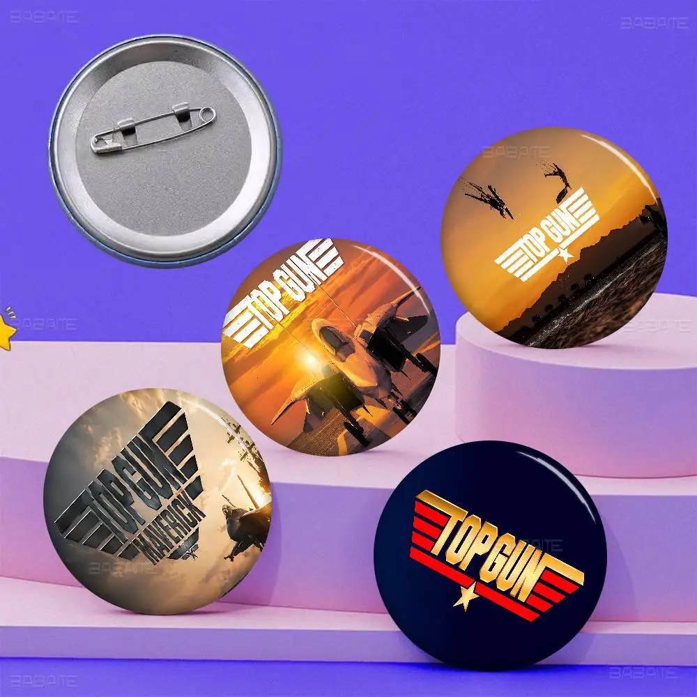 2022 Top Gun Maverick Modern Creative Tinplate Soft Button Pins Animal Icon Brooch Lapel Backpack Badge Accessories Pin
