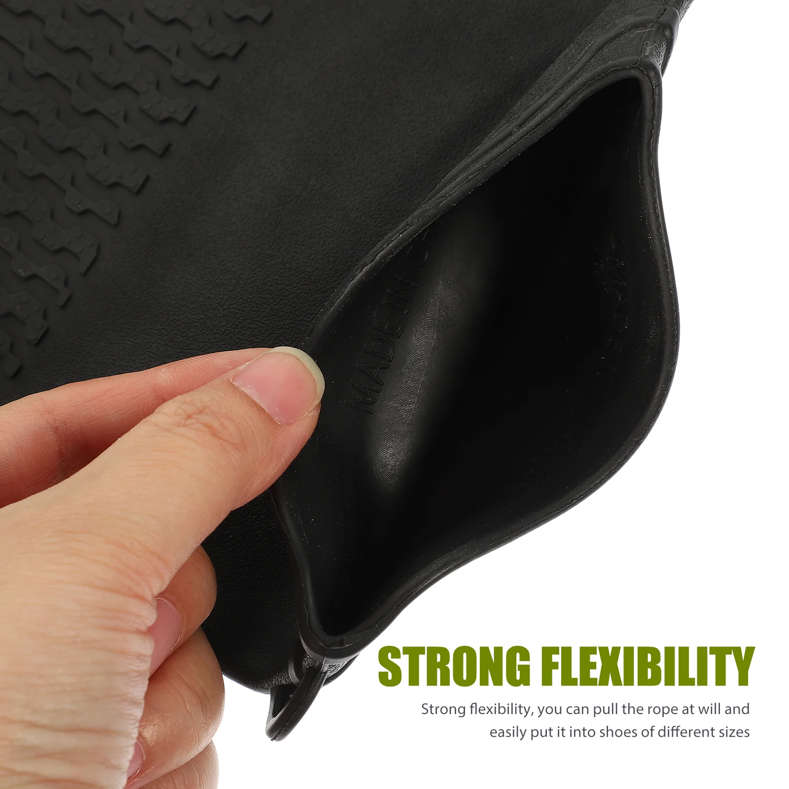 1 Pair Waterproof Shoe Covers Reusable Rainproof Non-Slip Mud-Proof For Outdoor Hiking Camping Cycling Fishing Short Boot Cover