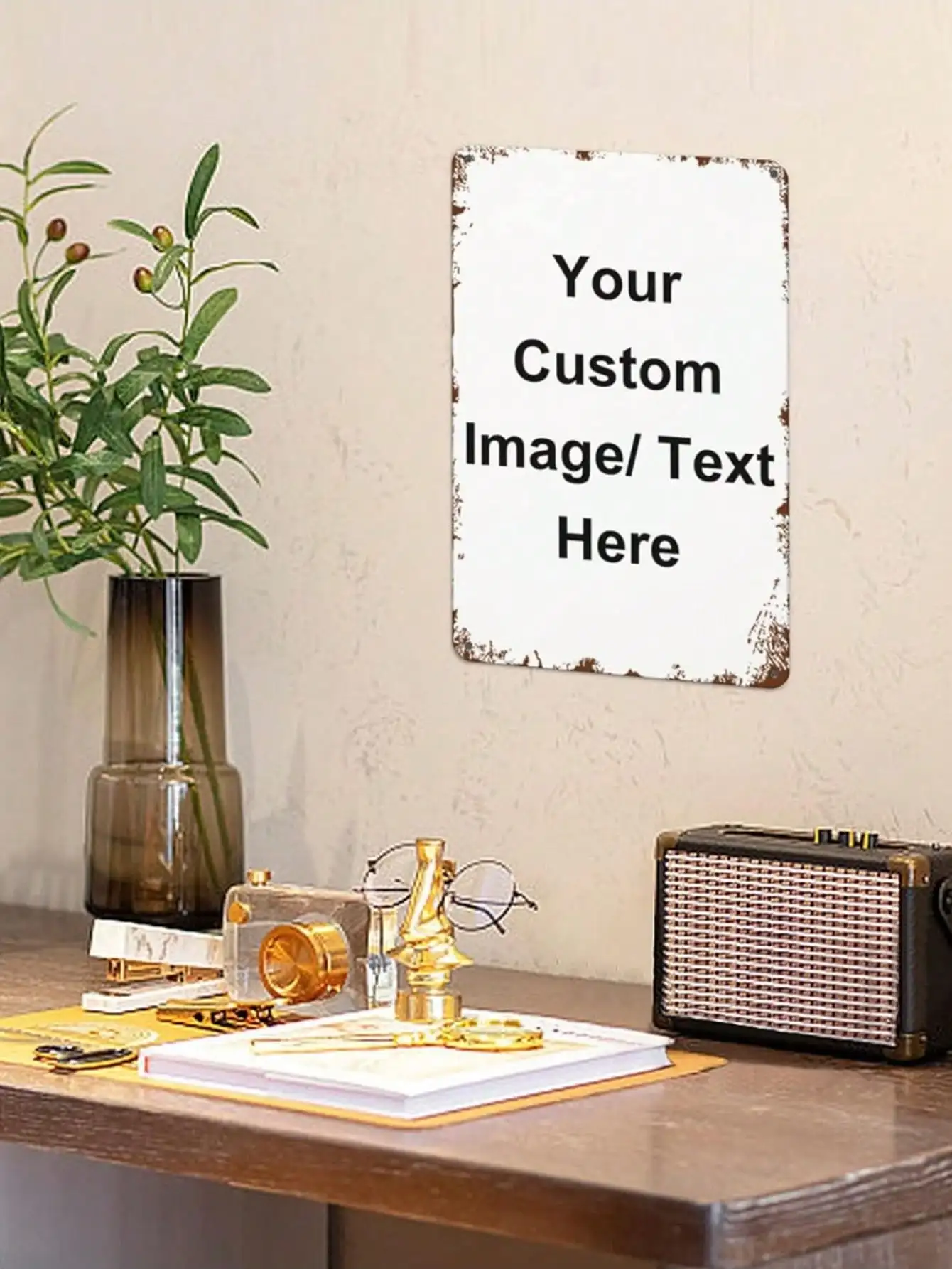 Custom Retro Metal Sign Wall Art Personalized 8x12 Bar Decor Home Gift
