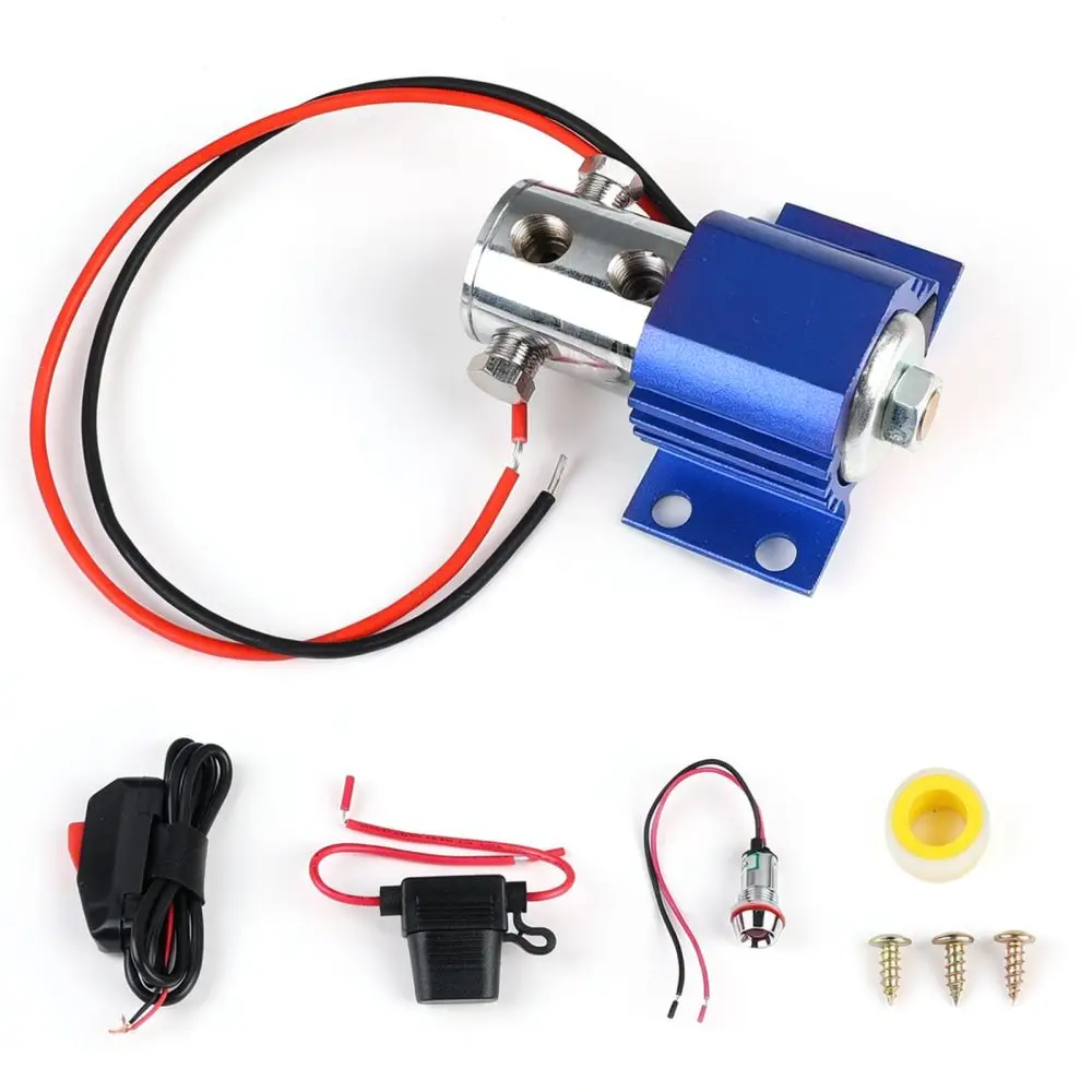 Universal Car Brake Line Lock Kit Solenoid Valve For Racing Performance Burnout Launch Control Drift Equipment