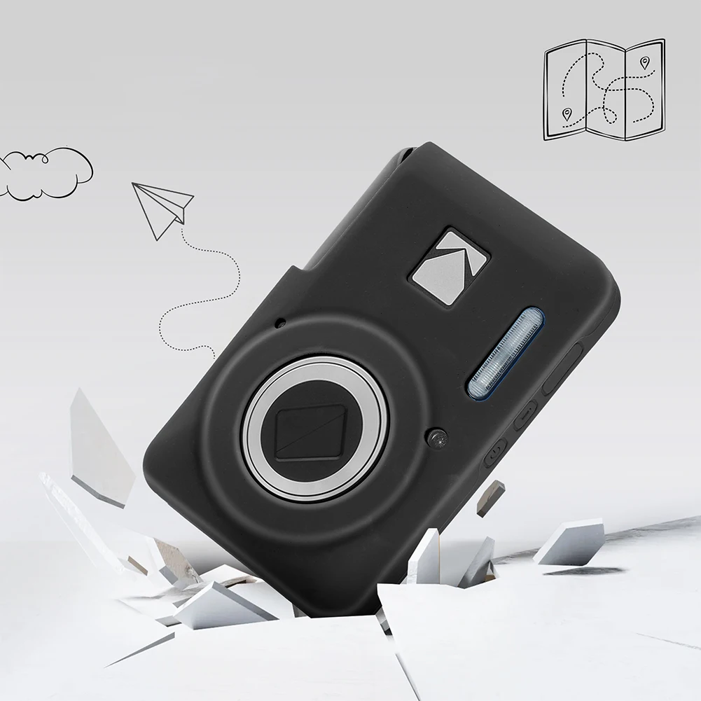 Funda para cámara Digital KODAK PIXPRO FZ55, bolsa para cámara ajustada antiarañazos, funda para el cuerpo de la cámara, funda protectora para cámara de viaje al aire libre