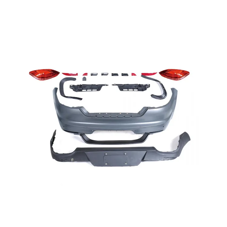 Original Quality 970 970.1 Upgrade OE Style Diffuse Rear Bumpers LED Tail Lights Body Kit for Porsche Panamera 2010-2013