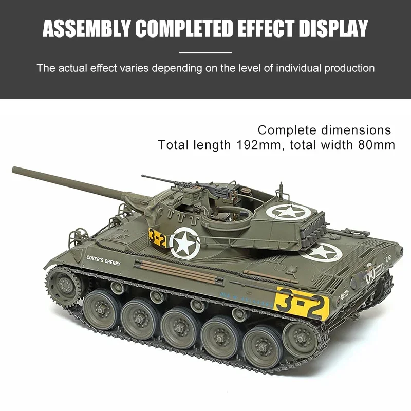 TAMIYA Military Assembly Model Kit 35376 US M18 Hellcat Tank Destroyer 1/35